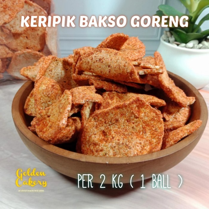 

BASRENG PALING LARIS BAKSO GORENG PEDAS ISI (2KG) 1 BALL