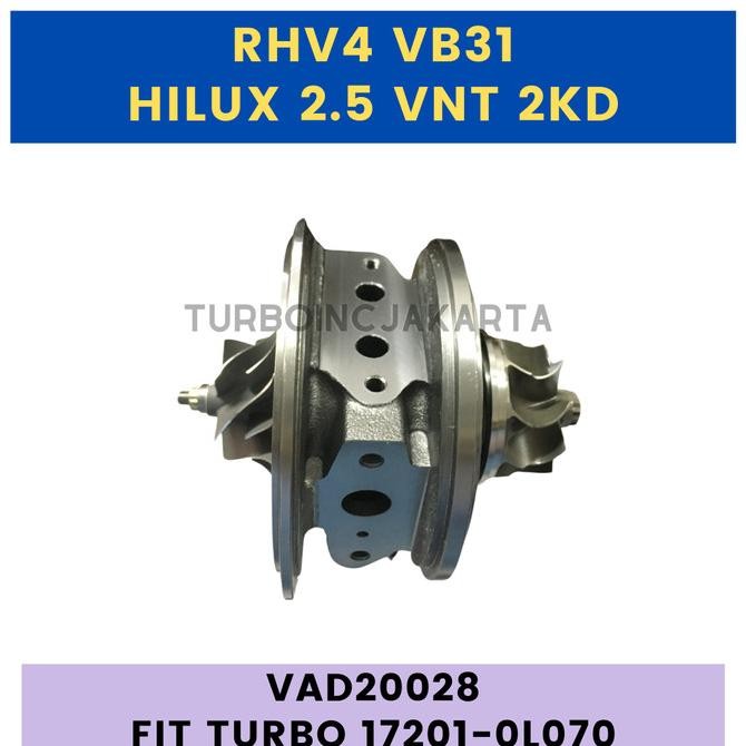 Rhv4 Vb31 Cartridge Turbo Hilux 2Kd Catridge 17201-0L070 17201-0L071