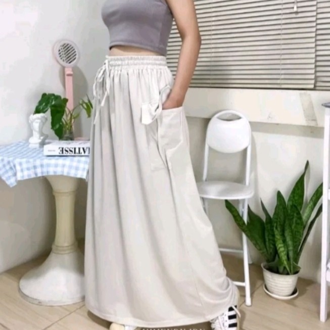 DISKON ROK WANITA CARGO / ROK CARGO WANITA CRINKLE AIRFLOW / ROK WANITA KLF65