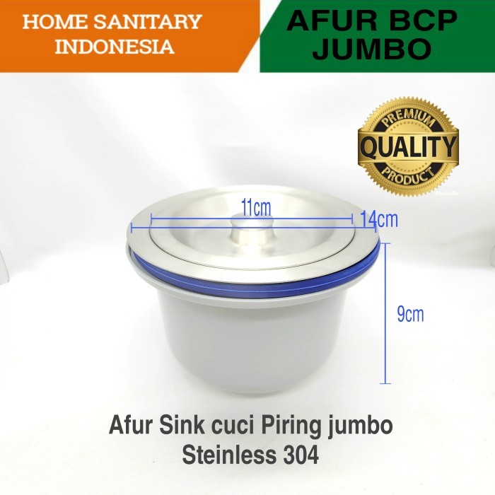 Afur BCP Jumbo Bravia Afur Bak Cuci Piring Sink Steinless 304