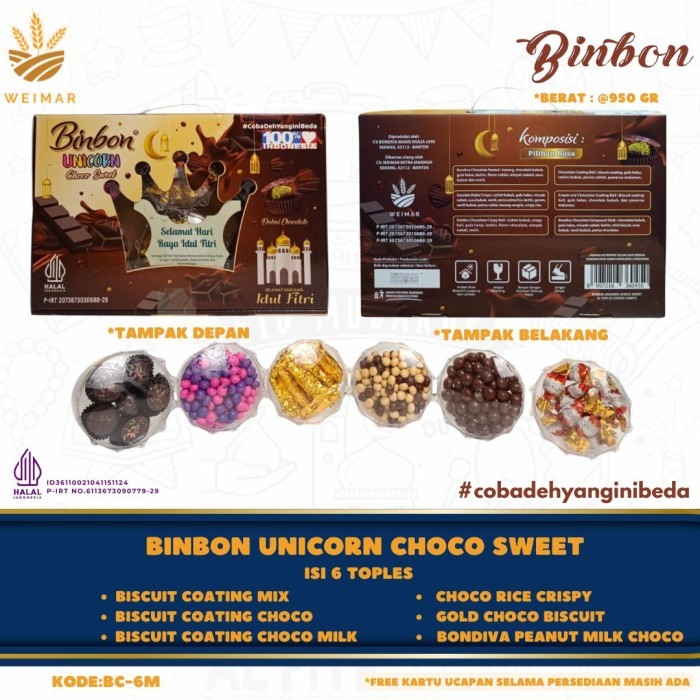 

WEIMAR BINBON UNICORN CHOCO CROWN