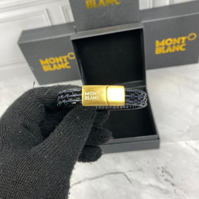 Sale Gelang Branded Pria M'B 002 Leather Miror