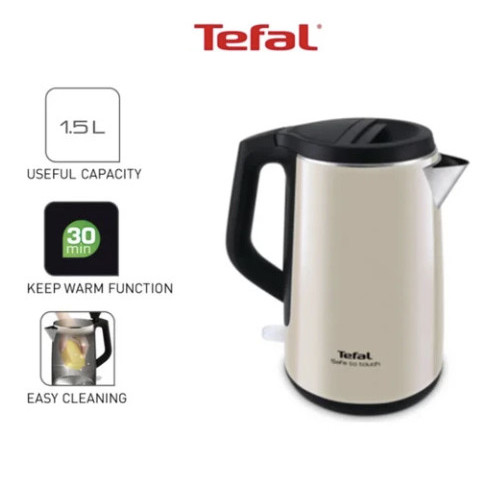 

Tefal Electric Jug KO371I Kettle pemanas air listrik 1.5 Liter TEKO