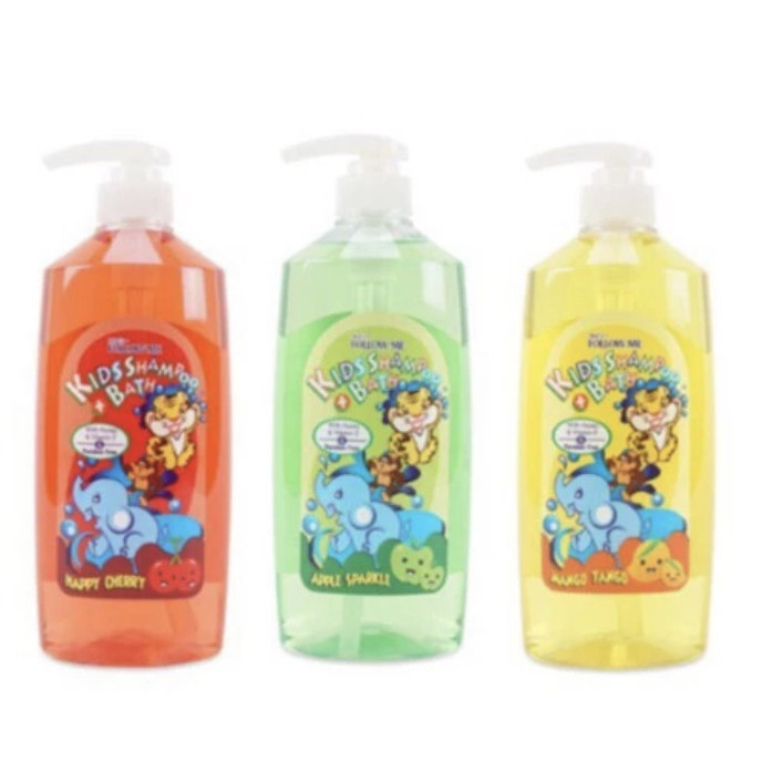 

Follow Me Kids Shampoo & Bath Wash-Sabun Mandi+Shampoo Anak Follow Me