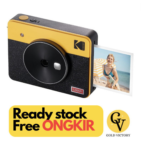 

KODAK Mini Shot 3 Retro 2-in-1 Portable Wireless Camera 8 sheet