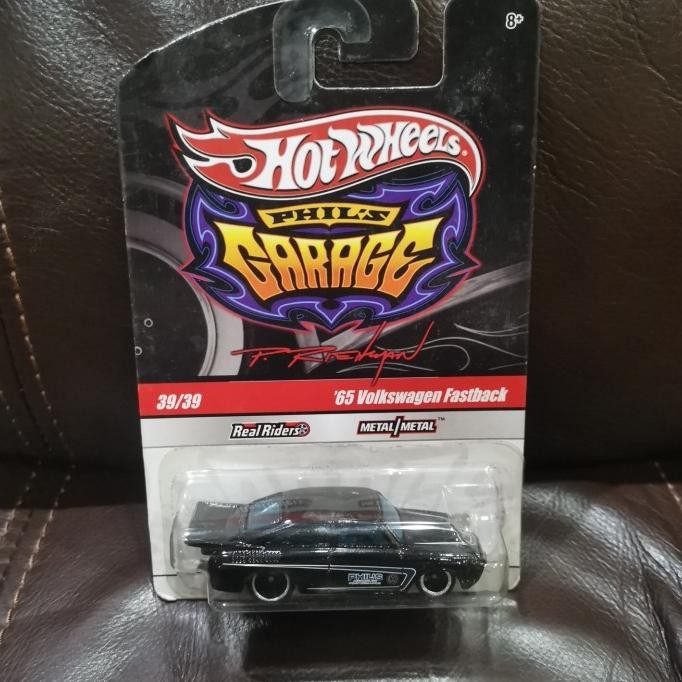 RESTOCK HOT WHEELS PHILS GARAGE 65 VOLKSWAGEN FASTBACK HITAM PHIL S REAL RIDERS