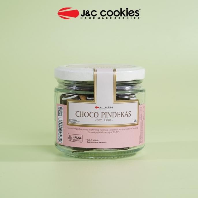 

Ready J&C Cookies Kaca Choco Pindekas Original