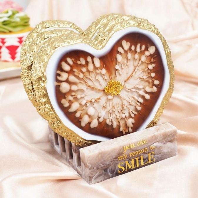 

HEMAT QINJUE COASTER MOLD DIY KERAJINAN HEXAGON EPOXY RESIN CASTING MOLD