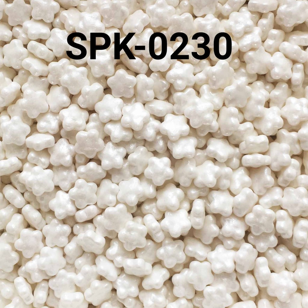 

SPK-0230 Sprinkles sprinkle sprinkel 1kg 1 kg bunga putih (SPRINKLES)