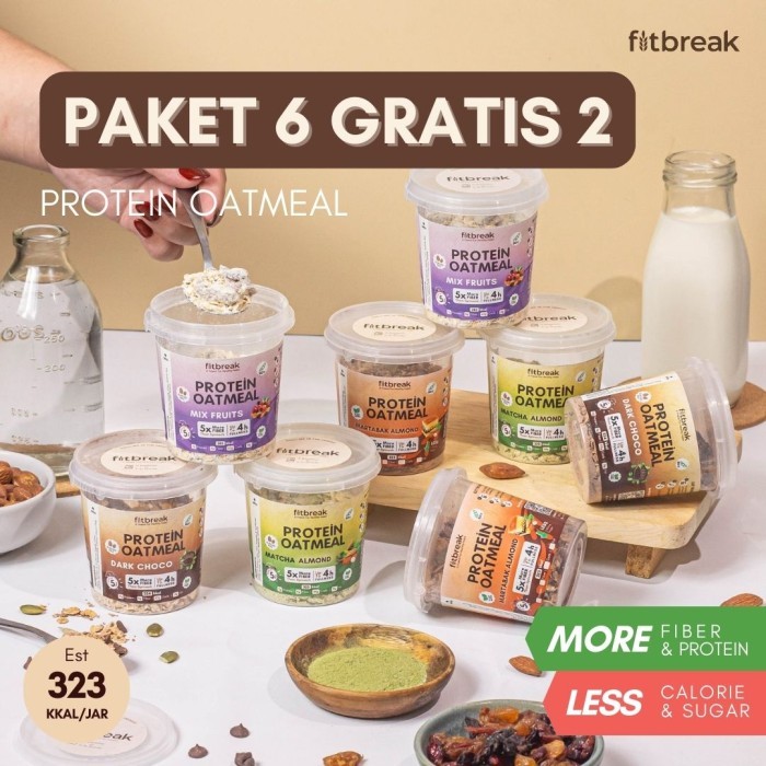 

DIY PAKET HEMAT OVERNIGHT OATS SARAPAN BERBAGAI RASA