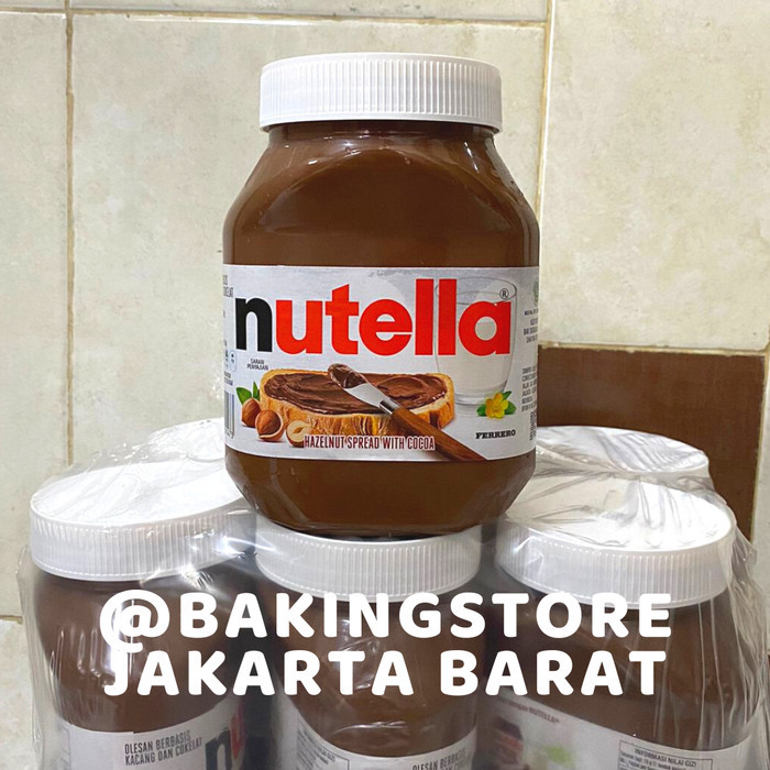 

NUTELLA CHOCOLATE HAZELNUT SPREAD 1 KG SELAI COKLAT HAZELNUT