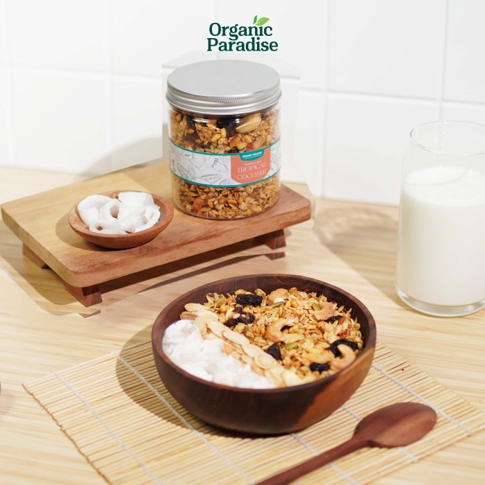 

GRANOLA TROPICAL COCONUT MIX 1 KG ORGANIC PARADISE