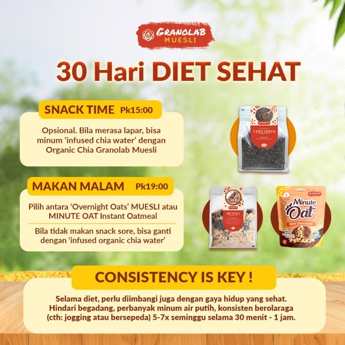 

PAKET BUNDLING MUESLI FRUIT SEED DAN TRAIL MIX KOMBO HEMAT