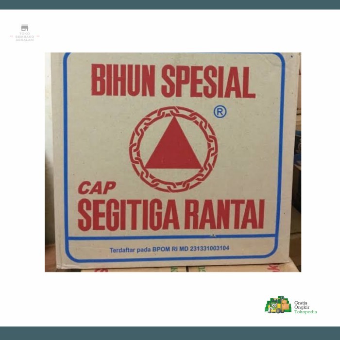 

BIHUN SPESIAL CAP SEGITIGA RANTAI 1 DUS