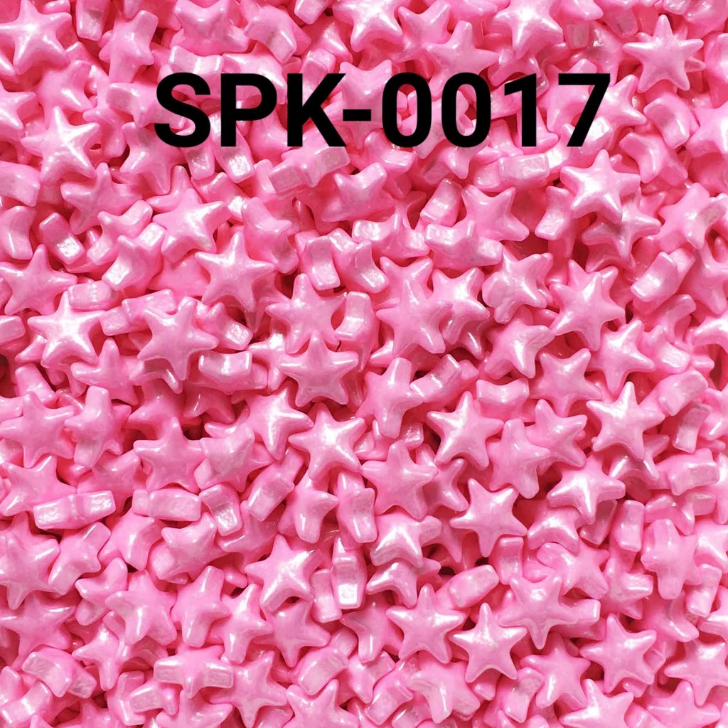 

SPK-0017 Sprinkles sprinkle sprinkel 1kg 1 kg kilo bintang pink (SPRINKLES)