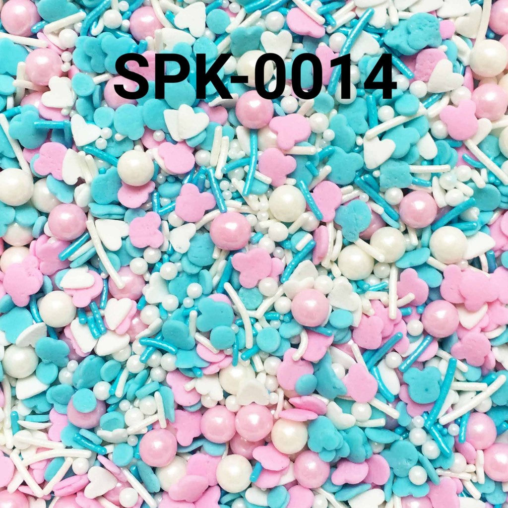 

SPK-0014 Sprinkles sprinkle sprinkel 1kg 1 kg kilo mutiara hati (SPRINKLES)