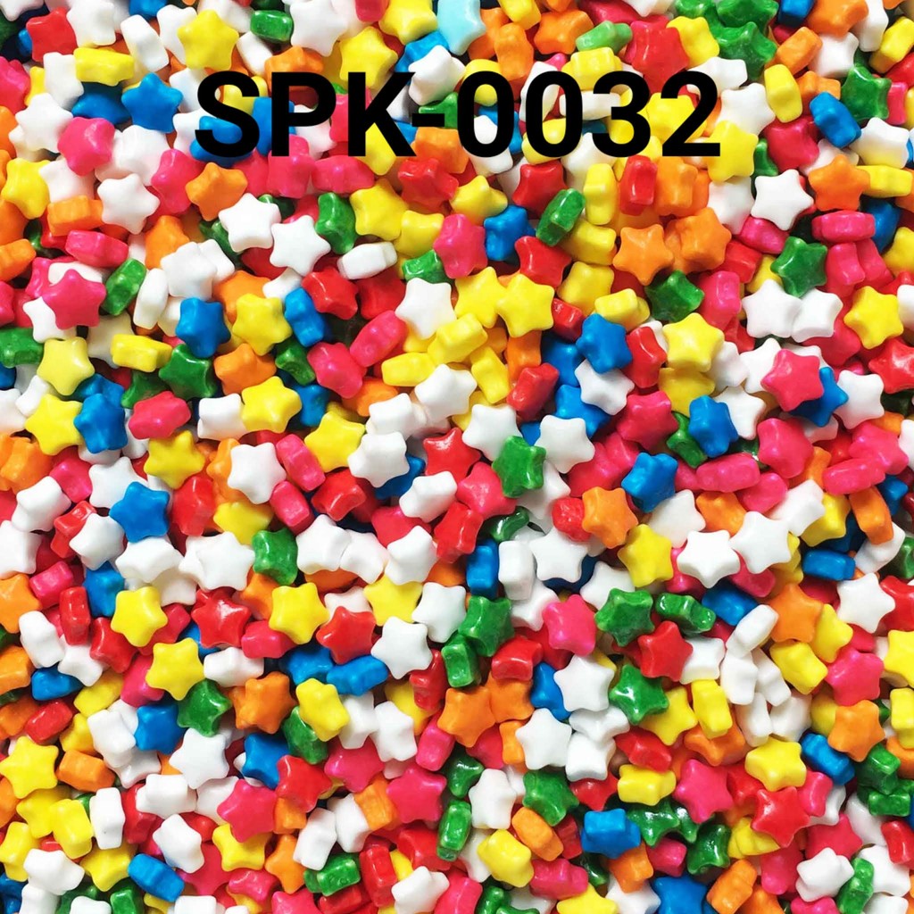 

SPK-0032 Sprinkles sprinkle sprinkel 1kg 1 kg kilo bintang rainbow (SPRINKLES)
