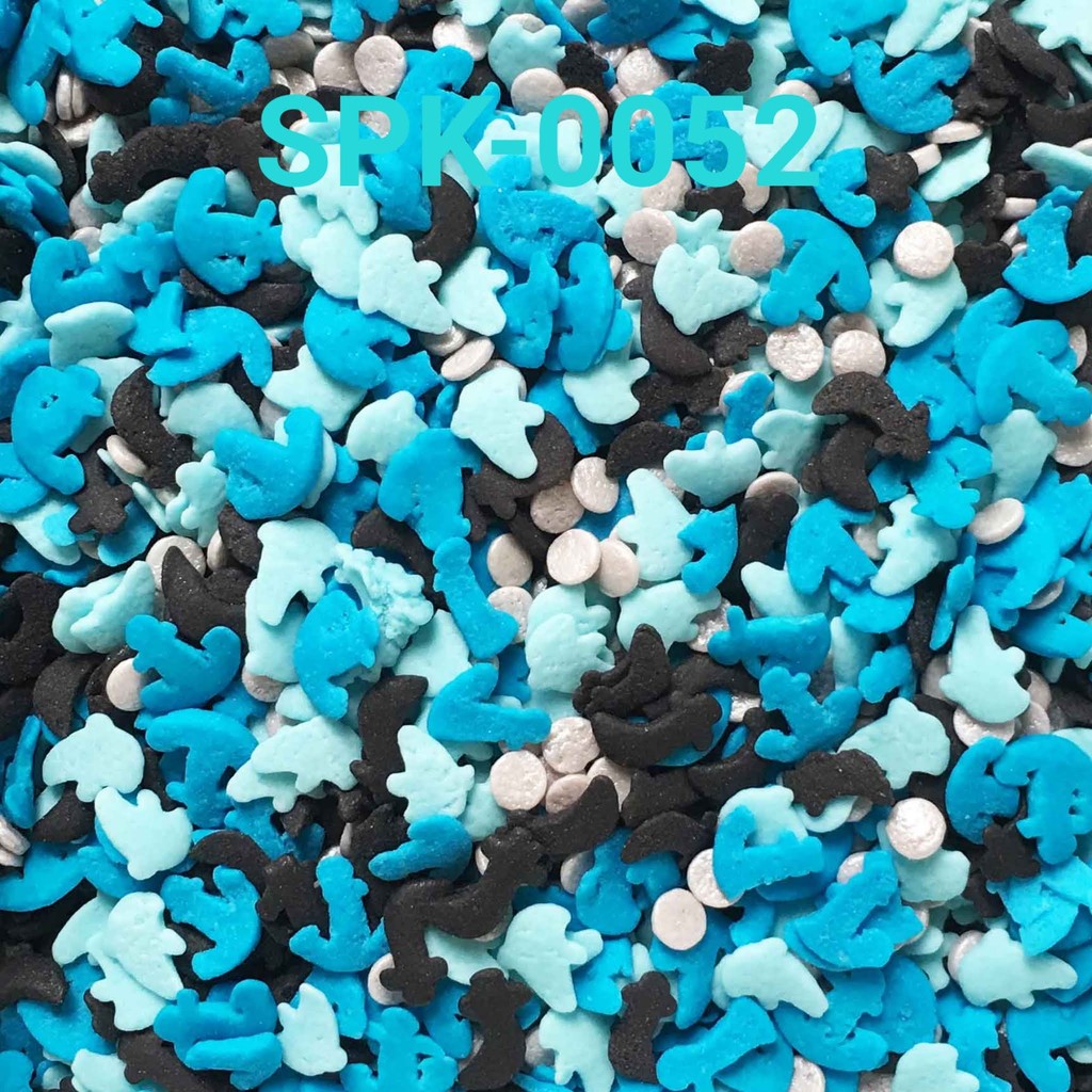 

SPK-0052 Sprinkles sprinkle sprinkel 1kg 1 kg kilo biru hitam sailor (SPRINKLES)