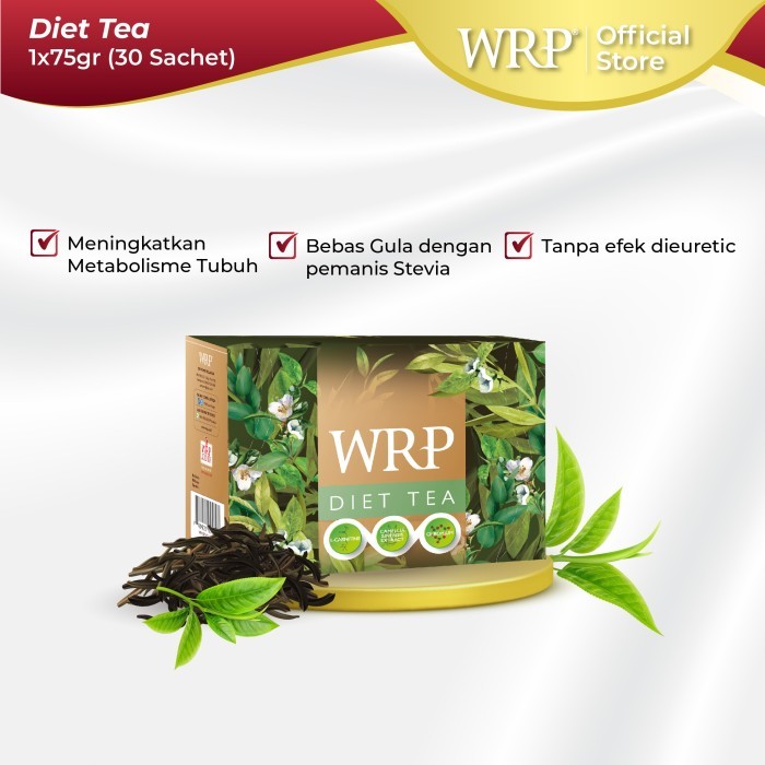 

WRP DIET TEA 30 SACHET - MENGURANGI LEMAK TUBUH DENGAN FAT BLOCKER