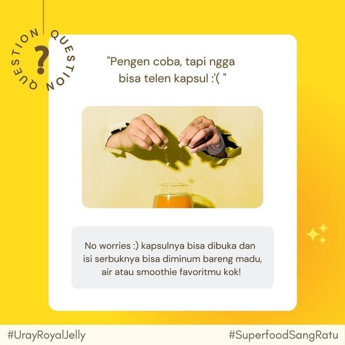 

MADU URAY - EKSTRAK ROYAL JELLY - 30 CAPSULE