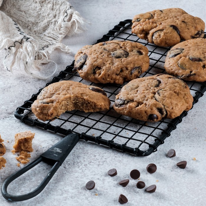 

keto soft chewy cookies coffee latte