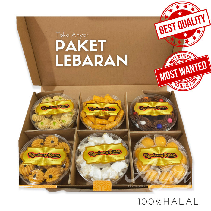 

HAMPERS Idul Fitri / Paket Kue Kering Lebaran / Parcel Ramadhan Besar