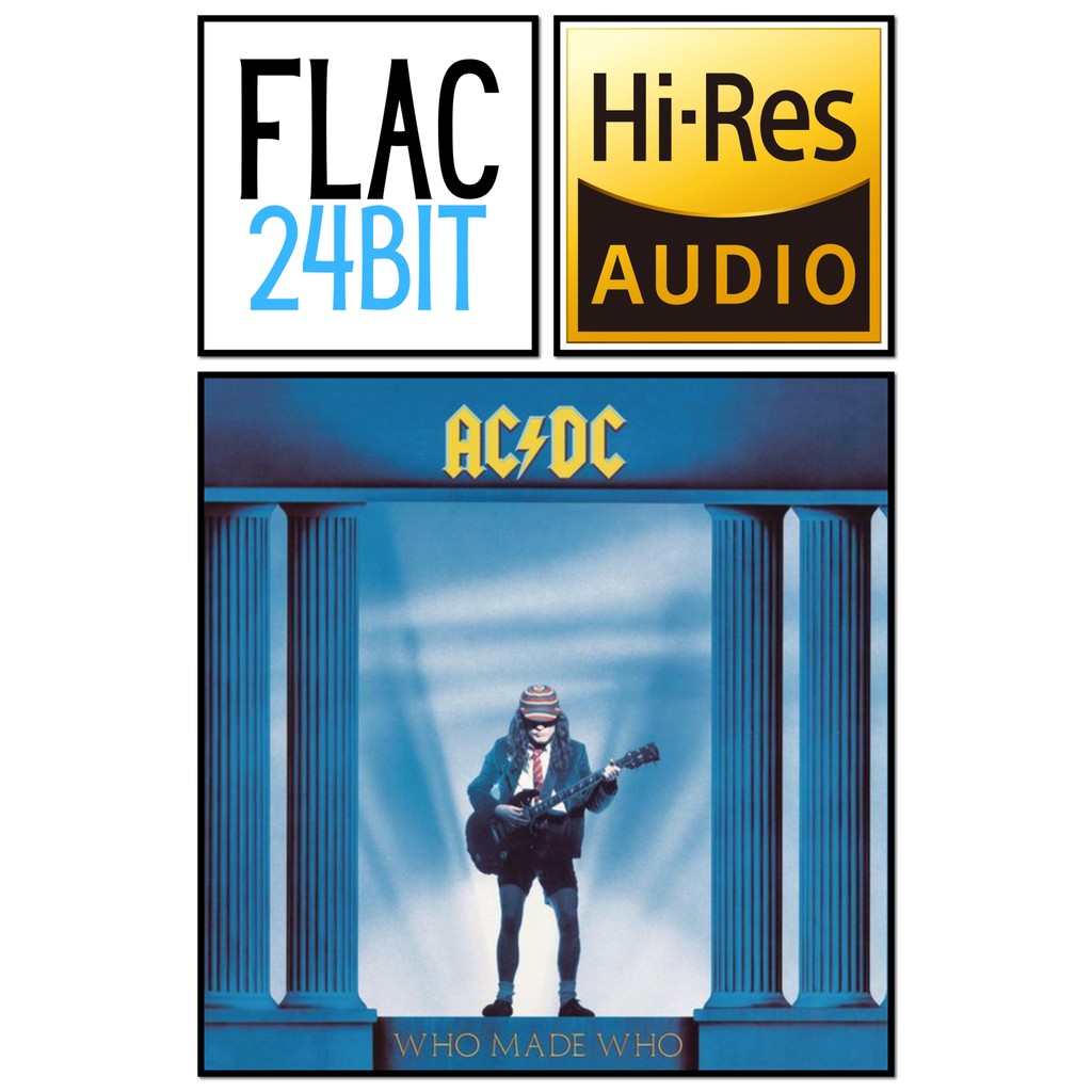 Flac 24 Album ACDC - Who Made Who (1986) HiRes