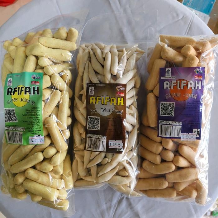 

Sale GETAS UDANG 250GR, GETAS CUMI 250GR DAN KERICU 200GR 3PCS SNACK KHAS BANGKA Ready