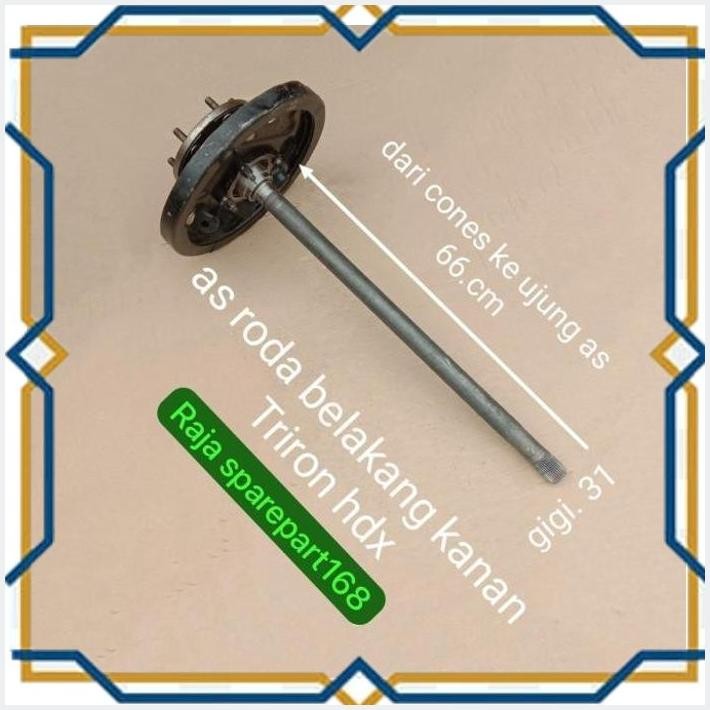 [RSP] DRIVE SHAFT AS RODA BELAKANG MITSUBISHI TRITON HDX COPOTAN