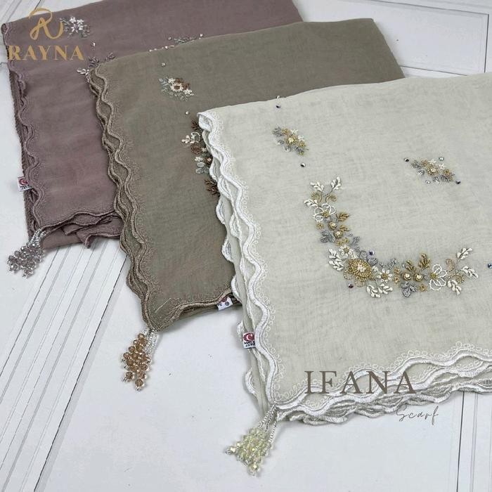 Terlaris Rayna Ifana Scarf Paris Japan Alfatehi
