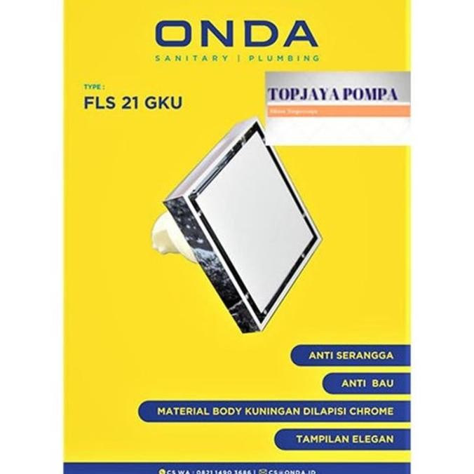 FLOOR DRAIN FLS 21 GKU ONDA KUNINGAN