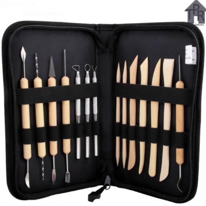 

Butsir set / Alat ukir clay / Pottery tool / Modelling tools - 14pcs. SALE!!!