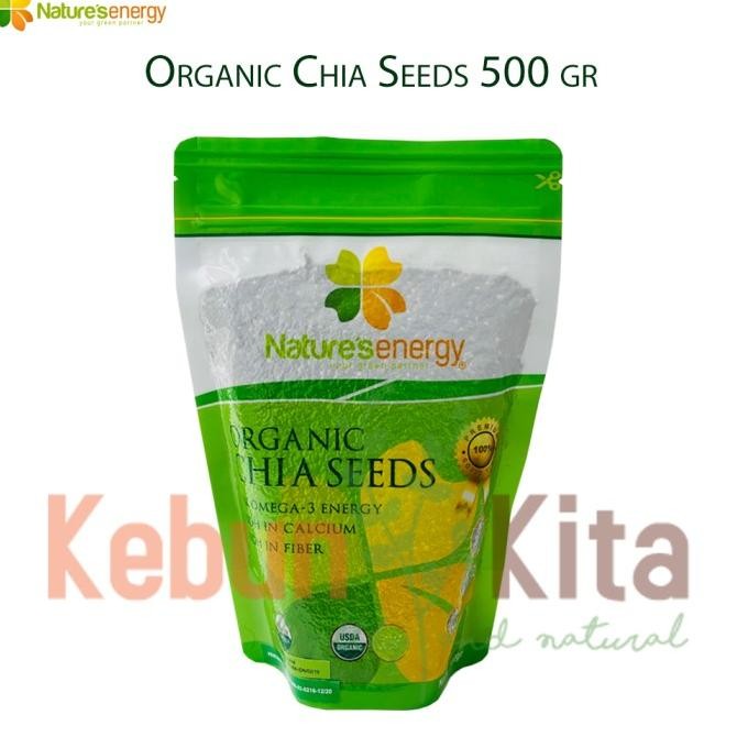 

Nature's Energy Organic Chia Seeds 500 gr