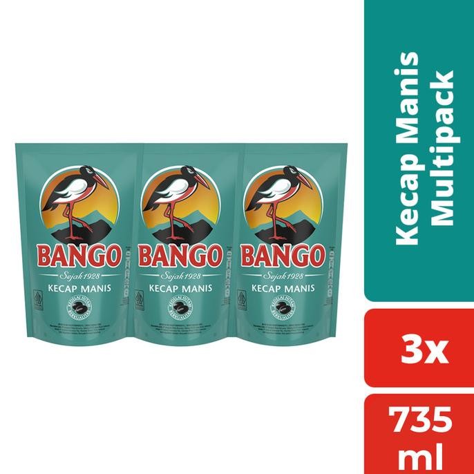 

Bango Kecap Manis 1000gr Multipack - Soy Sauce Refill
