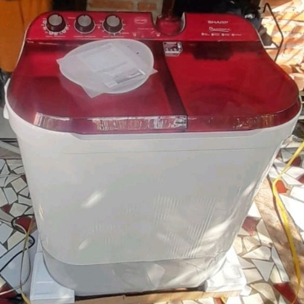 MESIN CUCI 2 TABUNG SHARP EST 1090 / EST1090 10 KG AGUNG ELEKTRONIK