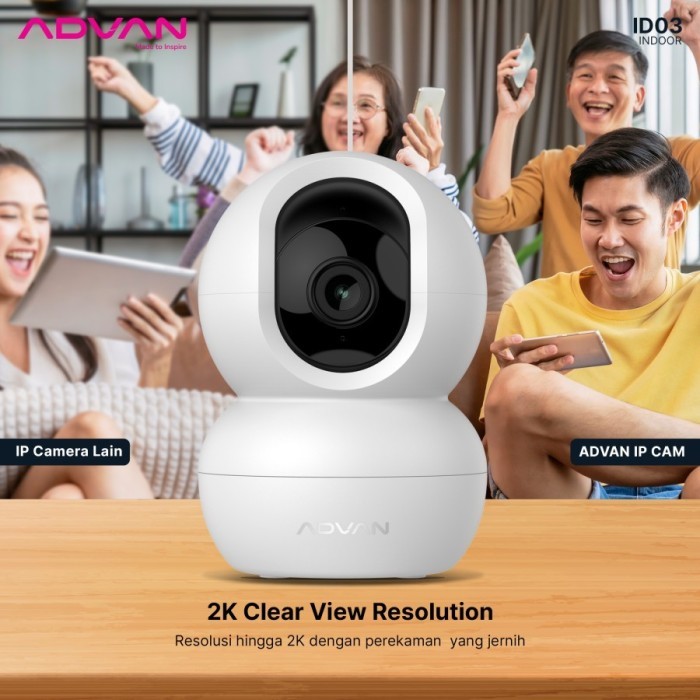 Spc Ip Cam Cctv Wifi Wireless Portable Smart Baby Camera (Best Seller)