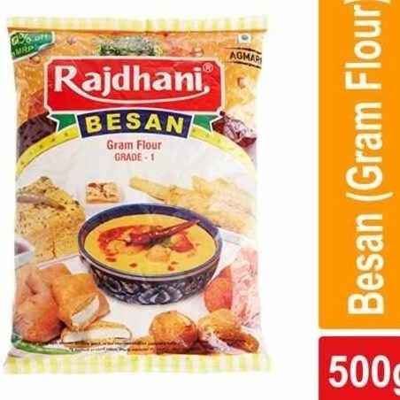 

~~~~~] Tepung BESAN RAJDHANI 500G / Tepung Gram / Tinggi Protein