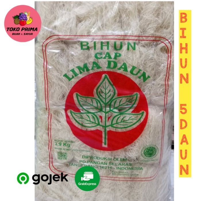 

TERLARIS! BIHUN 5 DAUN (@3,9 Kg)