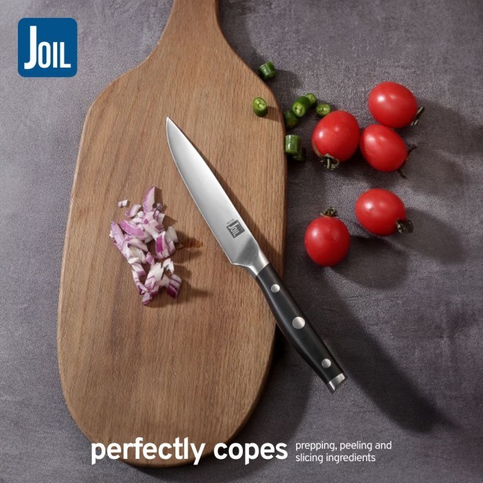 Pisau Dapur Utility Knife Serbaguna 5" Stainless Steel Tajam - Joil