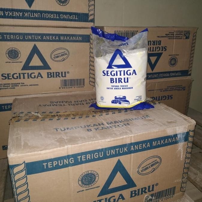 

BARANG TERLARIS Tepung SEGITIGA BIRU Eco pack 1kg