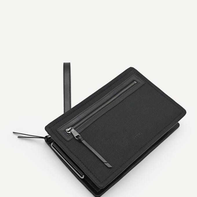 Grosir Pedro Clutch Bag Pria Authentic 10029 - Black