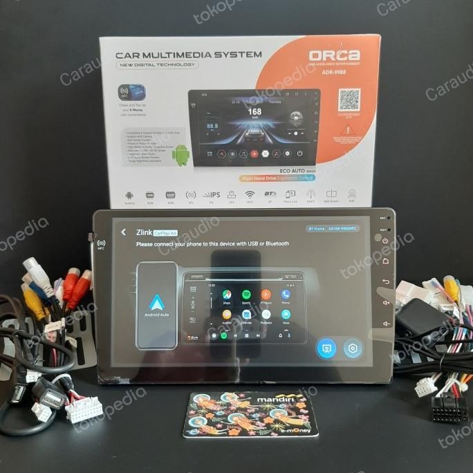 PROMO / Head Unit Android 10 inch ORCA ADR 9988 DSP Android 10" ORCA TERBARU NON COD
