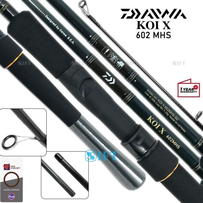 Joran DAIWA KOI X | Fuji Guides | Galapung Mas Galatama Lele Bawal IFT
