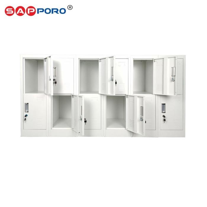 

SAPPORO HORISON 12 - LOKER BESI 12 PINTU LOCKER HORIZONTAL