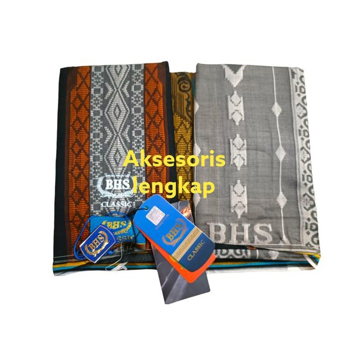 Sarung BHS CLASSIC Jacquard Gold