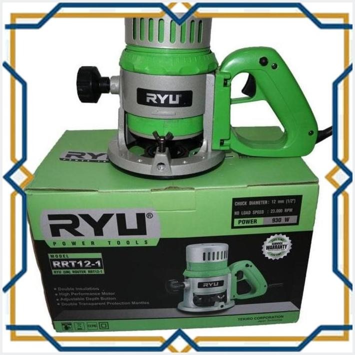 [JAB] TEKIRO RYU MESIN PAHAT PROFIL BESAR KAYU ROUTER WOOD RRT12-1