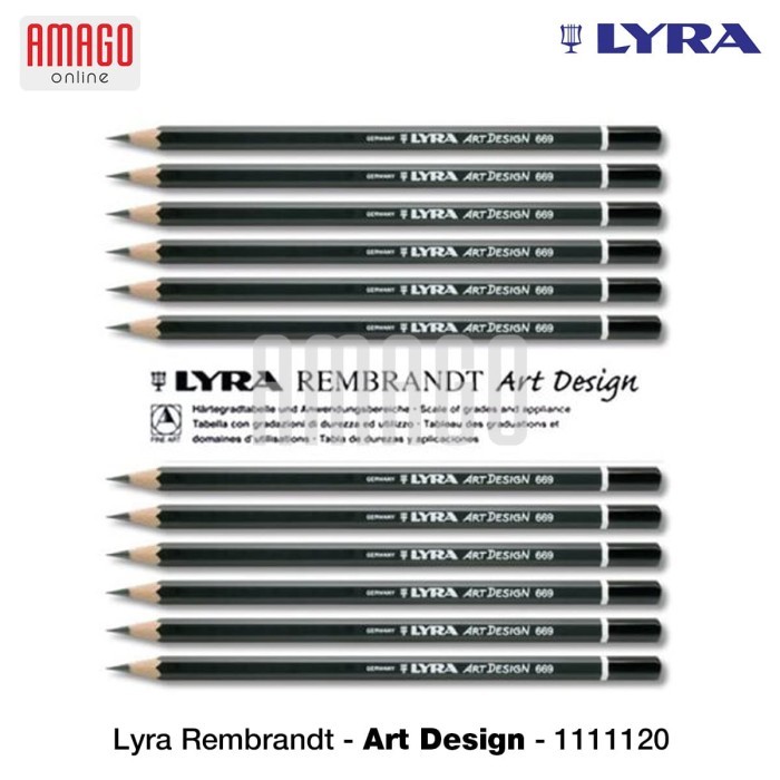 

LYRA - REMBRANDT ART DESIGN - 12 PCS - TIN BOX - 1111120