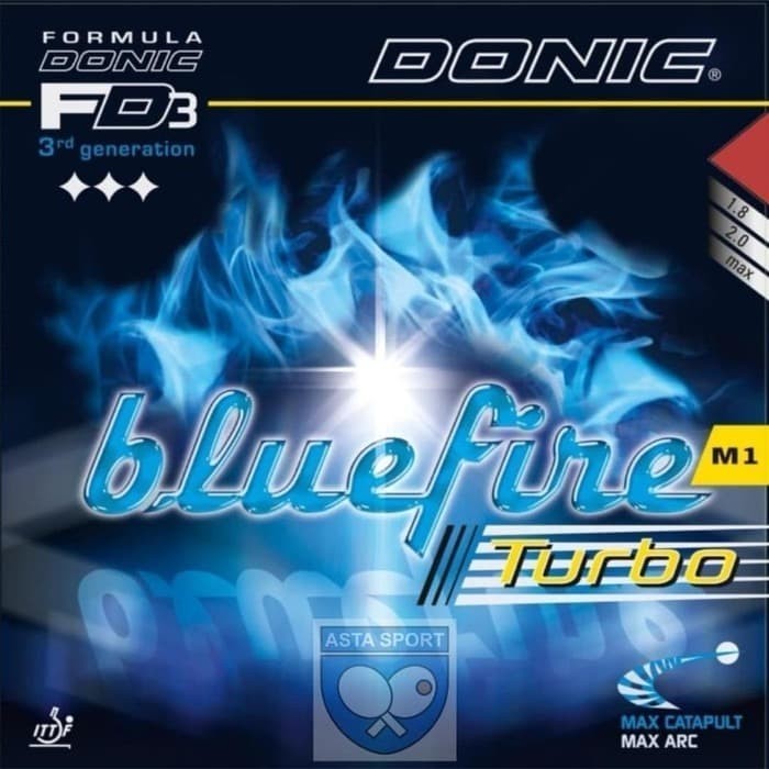 Donic Bluefire M1 Turbo Karet Pingpong Rubber Tenis Meja