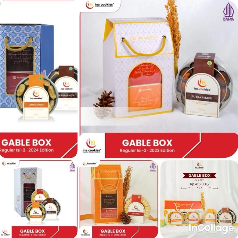 

AURORAE HAMPERS GABLE REGULAR INA COOKIES