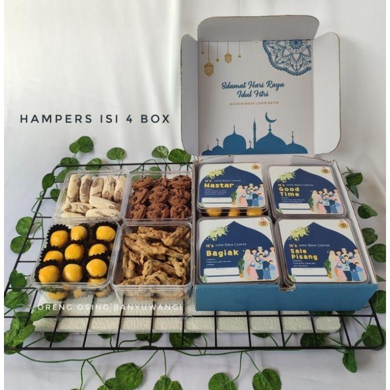 

AURORAE ORENG OSING | HAMPERS LEBARAN ISI 4 JENIS KUE KERING